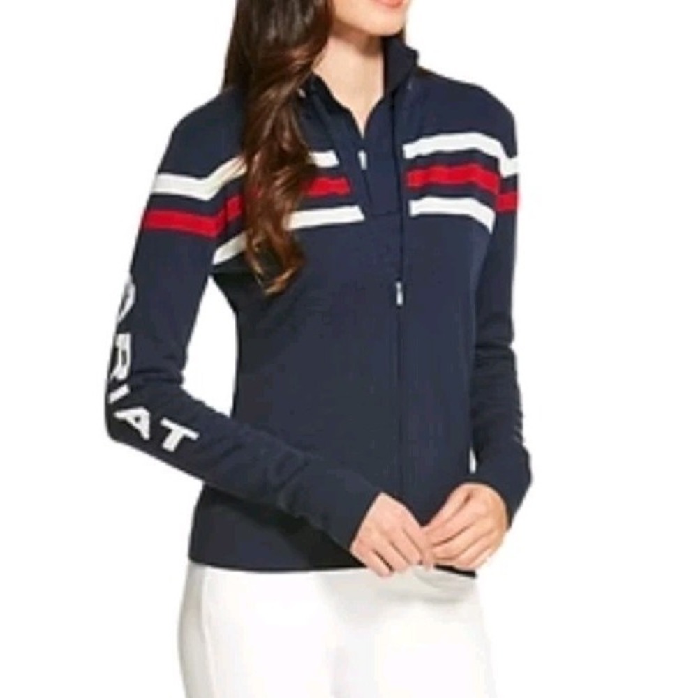 Ariat Team Sweater Womens Medium Base Layer Merino Wool Outdoor Equestrian Hike